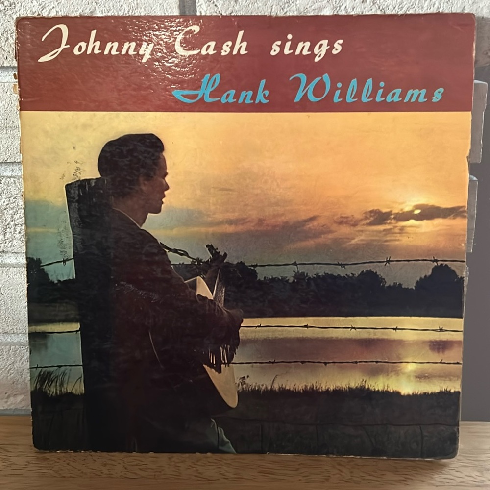 Johnny Cash Sings Hank Williams Vinyl Album